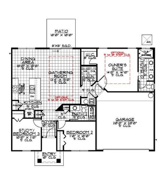 Evergreen floorplan:Evergreen floorplan
