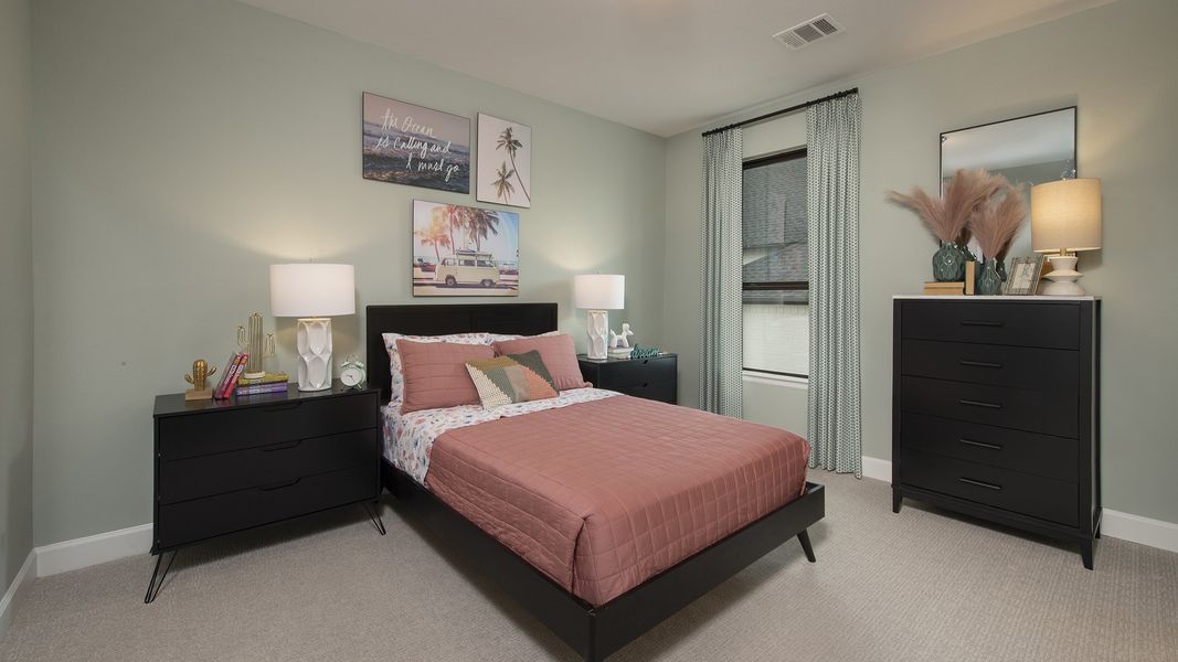 Furnished interior view inside a new home in Cross Creek West 55', Fulshear (Image 12). Furnished interior view inside a new home in Cross Creek West 55', Fulshear (Image 12).