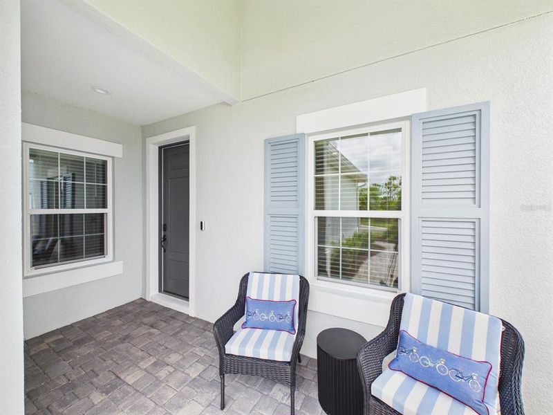 Exterior details and patio area of a home in , Sarasota (Image 28). Exterior details and patio area of a home in , Sarasota (Image 28).