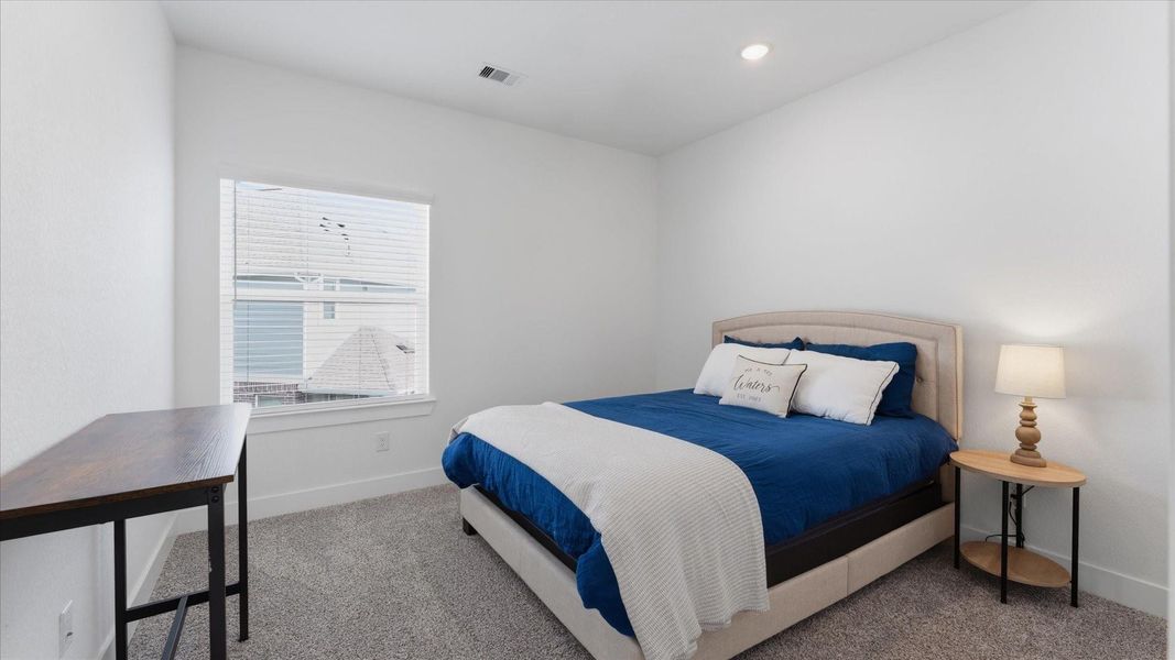 Furnished interior view inside a new home in Balmoral, Humble (Image 19).