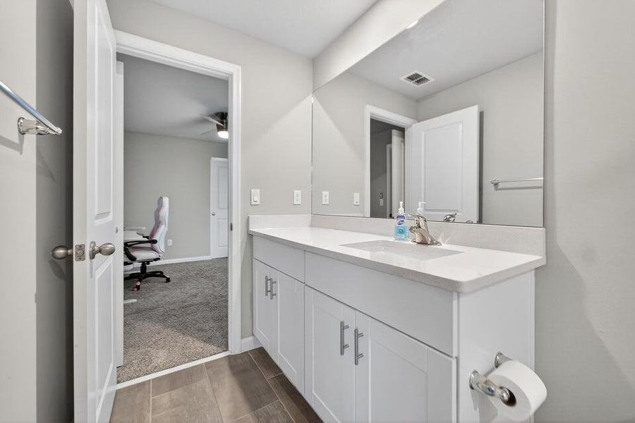 Furnished interior view inside a new home in Enclave at Mangonia Park, West Palm Beach (Image 15).