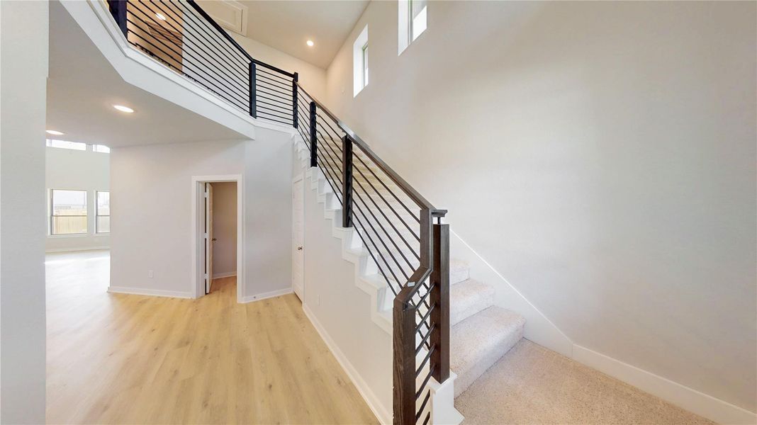 Spacious, unfurnished interior of a new home in Granger Pines, Conroe (Image 14). Spacious, unfurnished interior of a new home in Granger Pines, Conroe (Image 14).