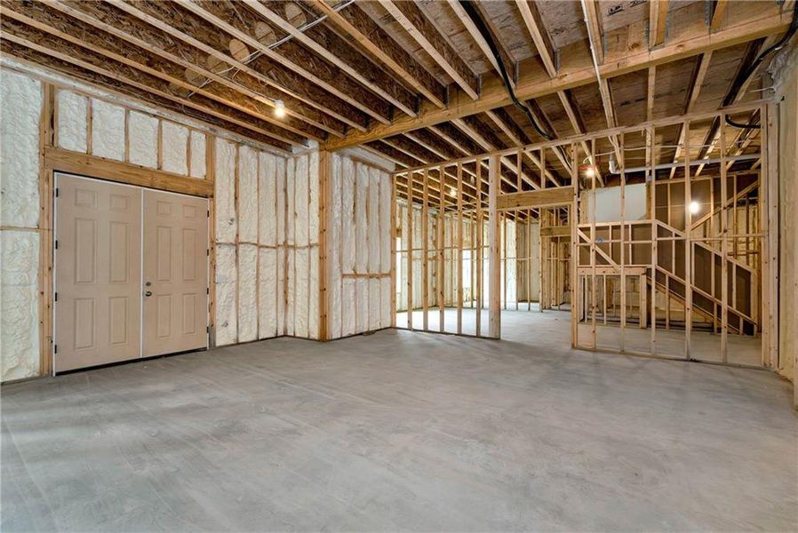 In-progress construction of a new home in , Dahlonega, GA (Image 22).