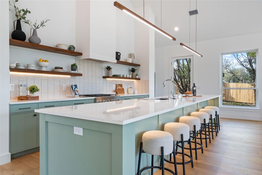 Furnished interior view inside a new home in , Austin (Image 16). Furnished interior view inside a new home in , Austin (Image 16).