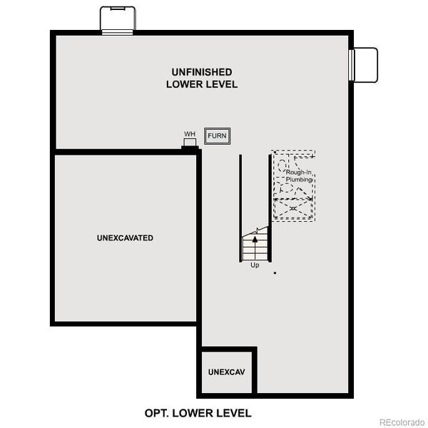 2D floor plan layout of this home in Bella Vista, Lochbuie, CO (Image 4).