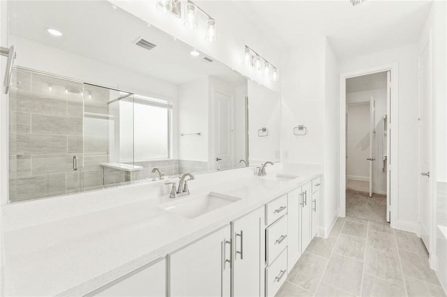 Furnished interior view inside a new home in Sutton Fields, Celina (Image 6).