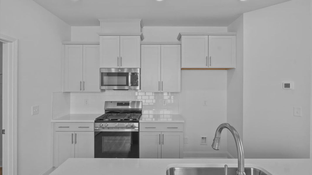 Furnished interior view inside a new home in Essex Village, Franklinton (Image 9).
