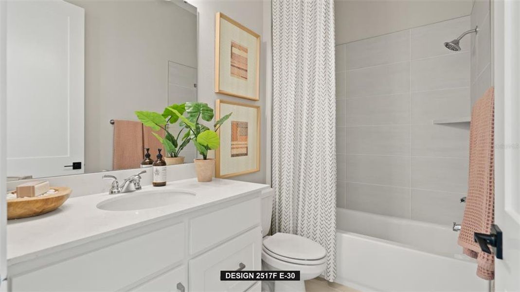 Furnished interior view inside a new home in Star Farms at Lakewood Ranch, Bradenton (Image 10).