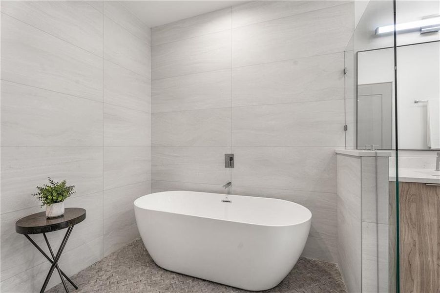 Furnished interior view inside a new home in Freedom Townhomes, Atlanta (Image 12).