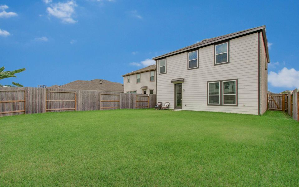 Exterior details and patio area of a home in , Cypress (Image 27). Exterior details and patio area of a home in , Cypress (Image 27).