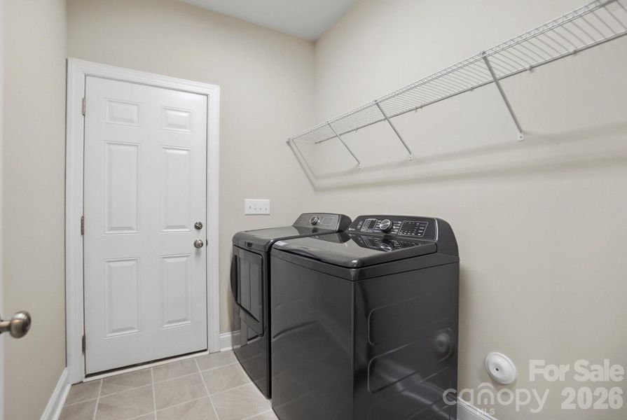 Laundry room, washer and dryer included!