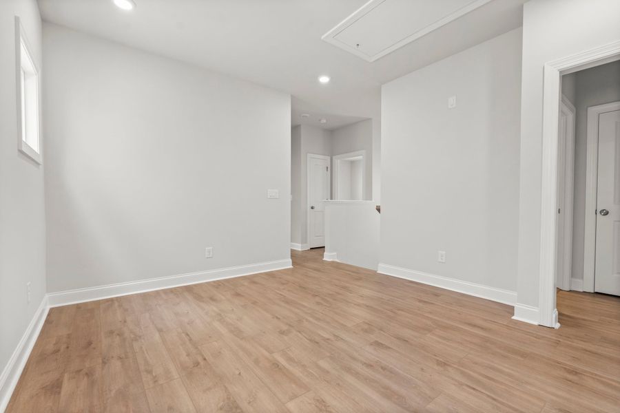 Representative unfurnished interior of a home built from the The Castleberry by The Providence Group in Aberdeen, Hoschton (Image 33).
