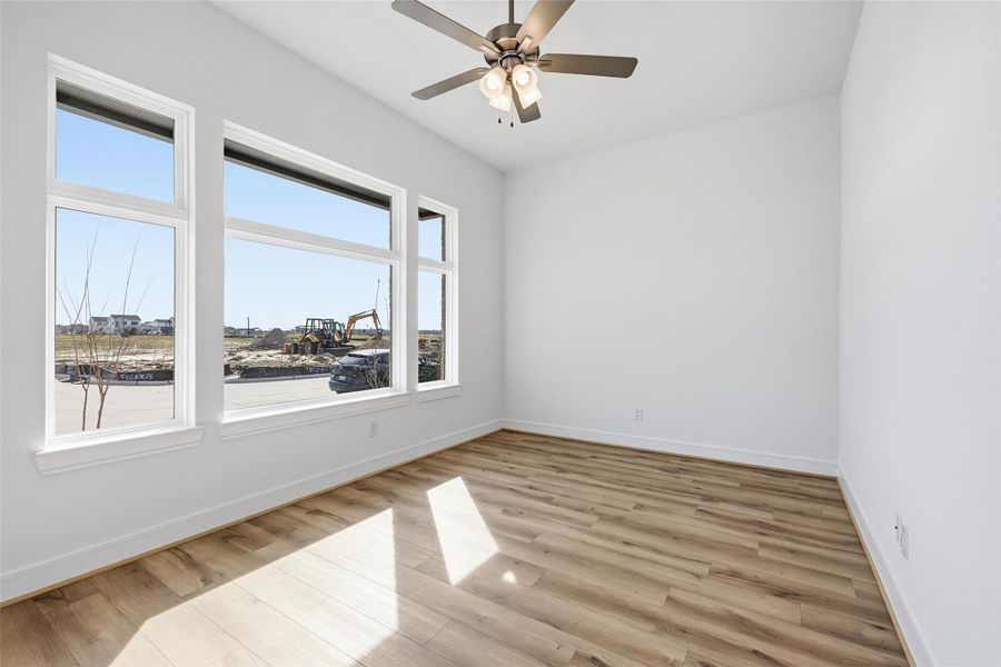 Spacious, unfurnished interior of a new home in Bridgeland Central, Cypress (Image 23). Spacious, unfurnished interior of a new home in Bridgeland Central, Cypress (Image 23).