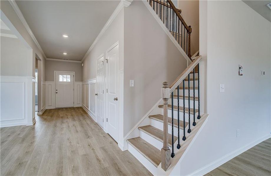 Spacious, unfurnished interior of a new home in Chapel Hill, Newnan (Image 10). Spacious, unfurnished interior of a new home in Chapel Hill, Newnan (Image 10).