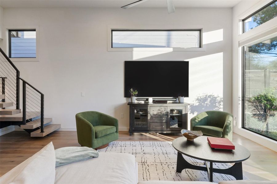 Furnished interior view inside a new home in , Austin (Image 27).