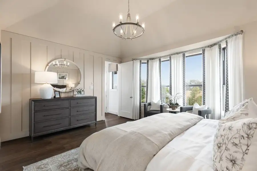 Representative Primary Bedroom - some options shown