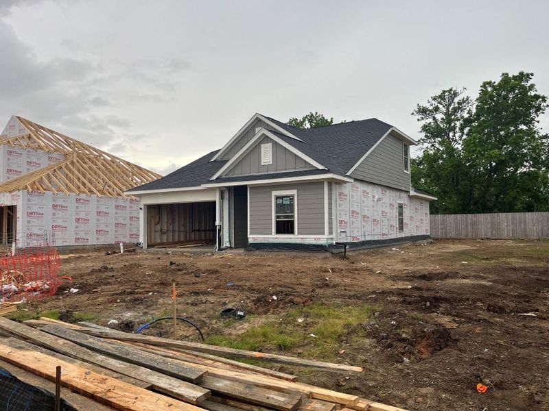 In-progress construction of a new home in Laurel Landing, Alvin, TX (Image 7).