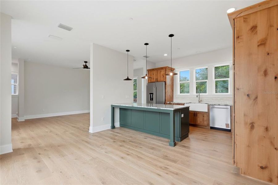 Furnished interior view inside a new home in , St. Petersburg (Image 6).