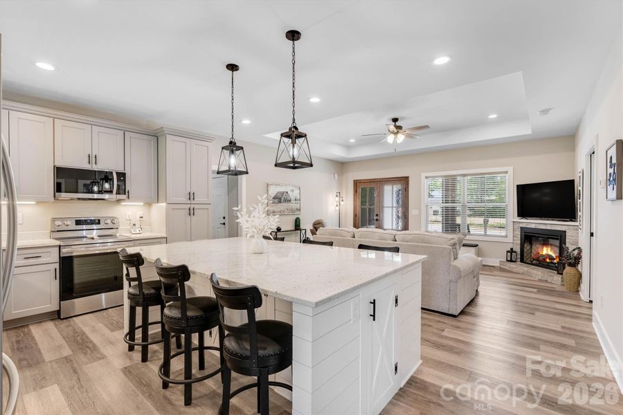 Furnished interior view inside a new home in , Lenoir (Image 8).