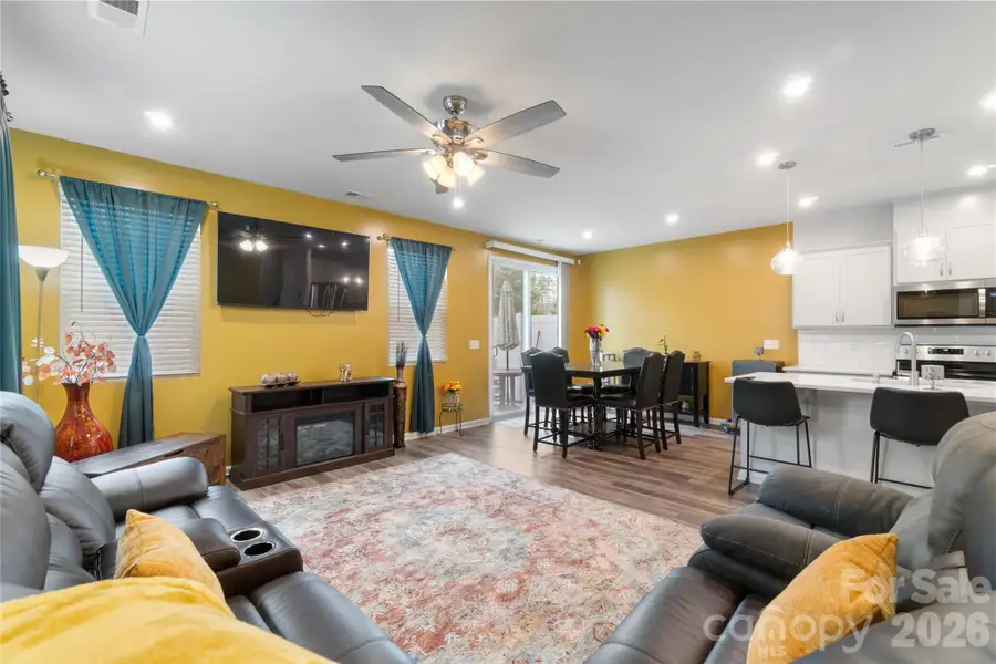Furnished interior view inside a new home in , Charlotte (Image 18).