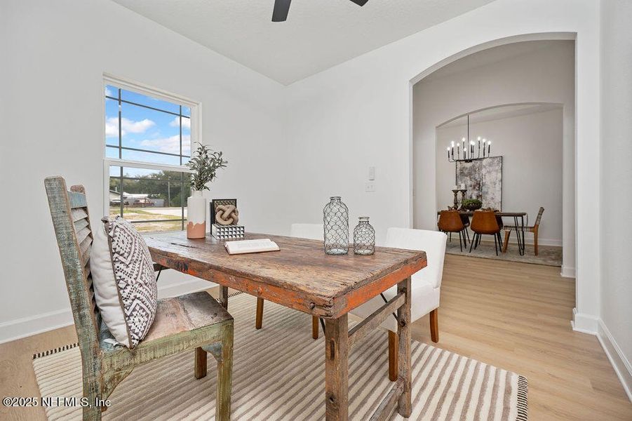Furnished interior view inside a new home in , Melrose (Image 6).