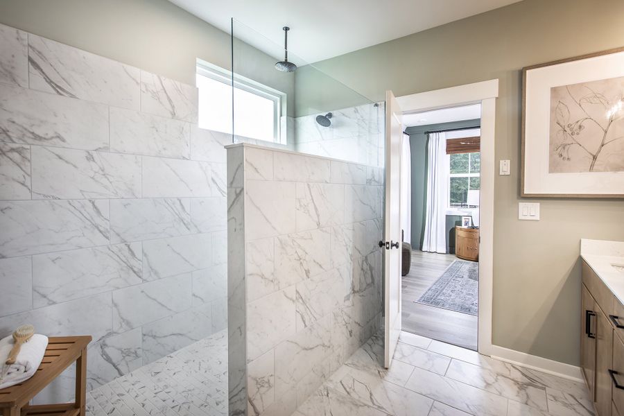 Furnished interior view inside a new home in Wisteria at GreenHouse, Marietta (Image 13). Furnished interior view inside a new home in Wisteria at GreenHouse, Marietta (Image 13).