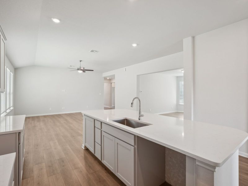 Furnished interior view inside a new home in Lark Canyon, New Braunfels (Image 8).