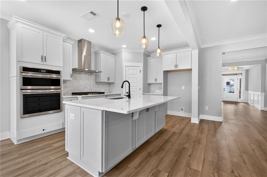 Furnished interior view inside a new home in Twin Lakes, Hoschton (Image 11).