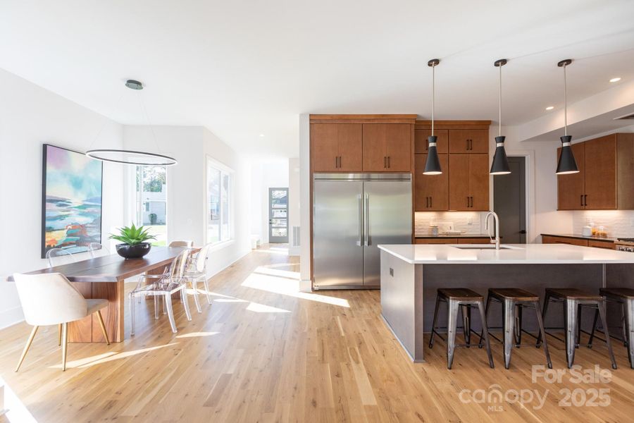 Furnished interior view inside a new home in , Charlotte (Image 32).