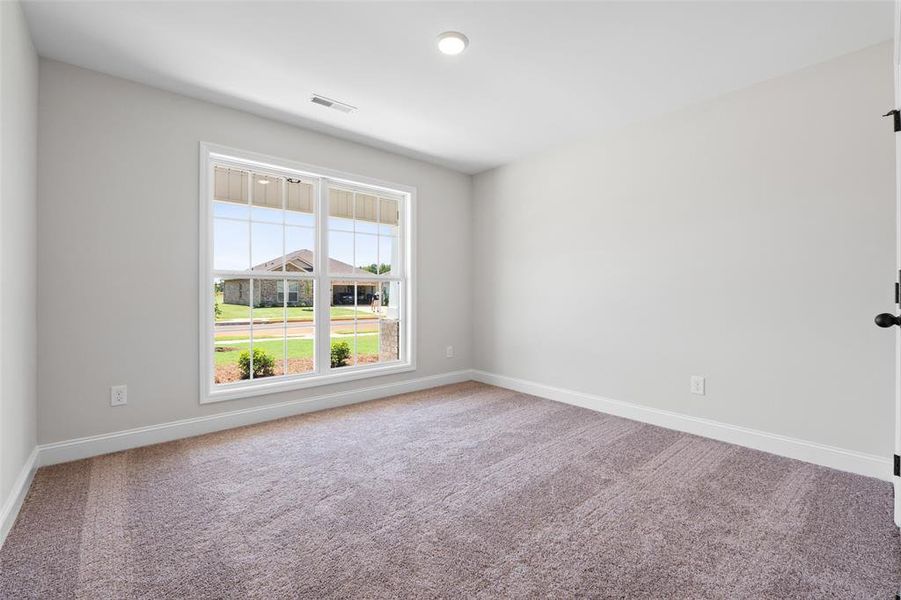 Spacious, unfurnished interior of a new home in Parks at Foster Crossing, Anna (Image 22). Spacious, unfurnished interior of a new home in Parks at Foster Crossing, Anna (Image 22).