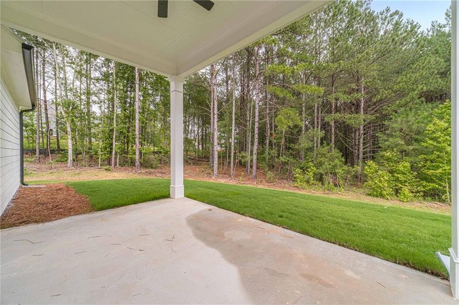 Exterior details and patio area of a home in , Covington (Image 4).
