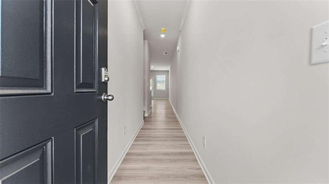 Spacious, unfurnished interior of a new home in Owen Preserve, Canton (Image 8). Spacious, unfurnished interior of a new home in Owen Preserve, Canton (Image 8).
