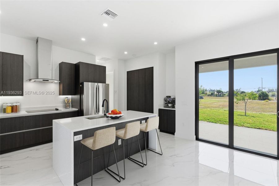 Furnished interior view inside a new home in , Cape Coral (Image 7).