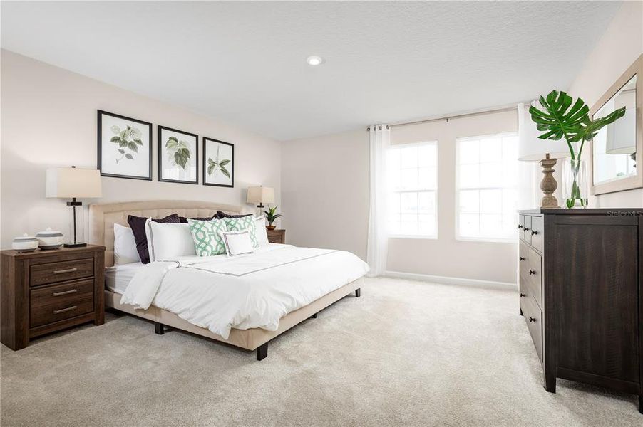 Furnished interior view inside a new home in Crystal Lake Preserve, Dundee (Image 10). Furnished interior view inside a new home in Crystal Lake Preserve, Dundee (Image 10).