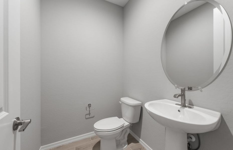 Furnished interior view inside a new home in El Rancho Santa Rosa, Maricopa (Image 12).