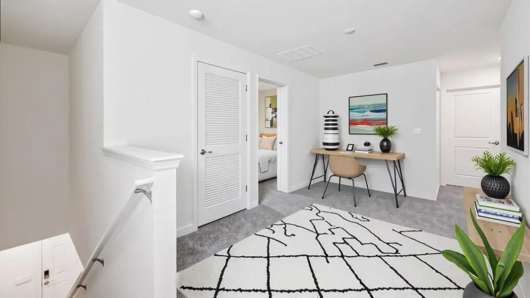 Furnished interior view inside a new home in Sherwood Manor, South Fulton (Image 6).
