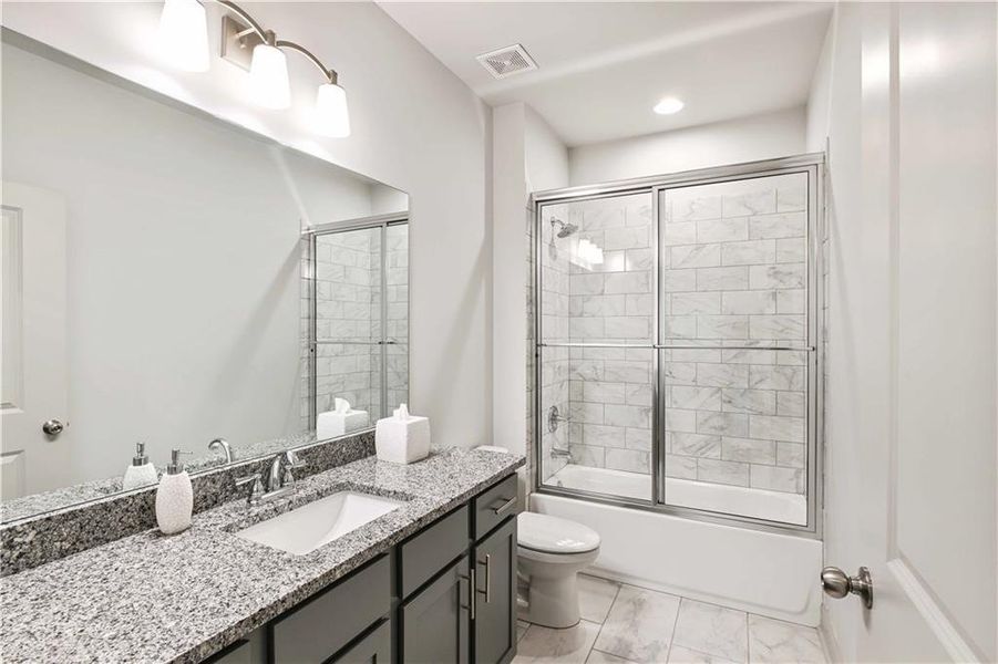 Furnished interior view inside a new home in , Auburn (Image 40).