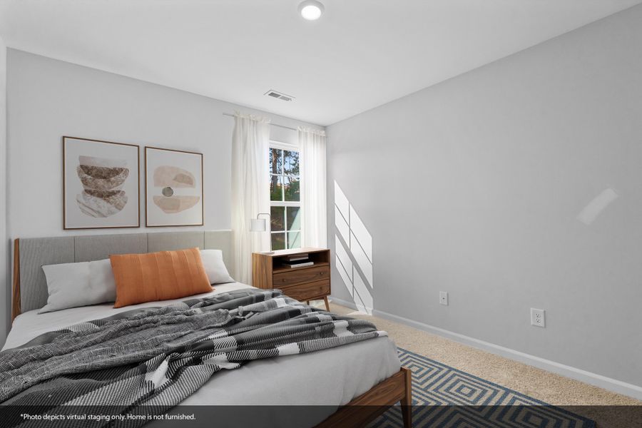 Furnished interior view inside a new home in Watkins Landing, Kernersville (Image 12).