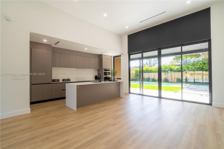Furnished interior view inside a new home in , Miami (Image 3).