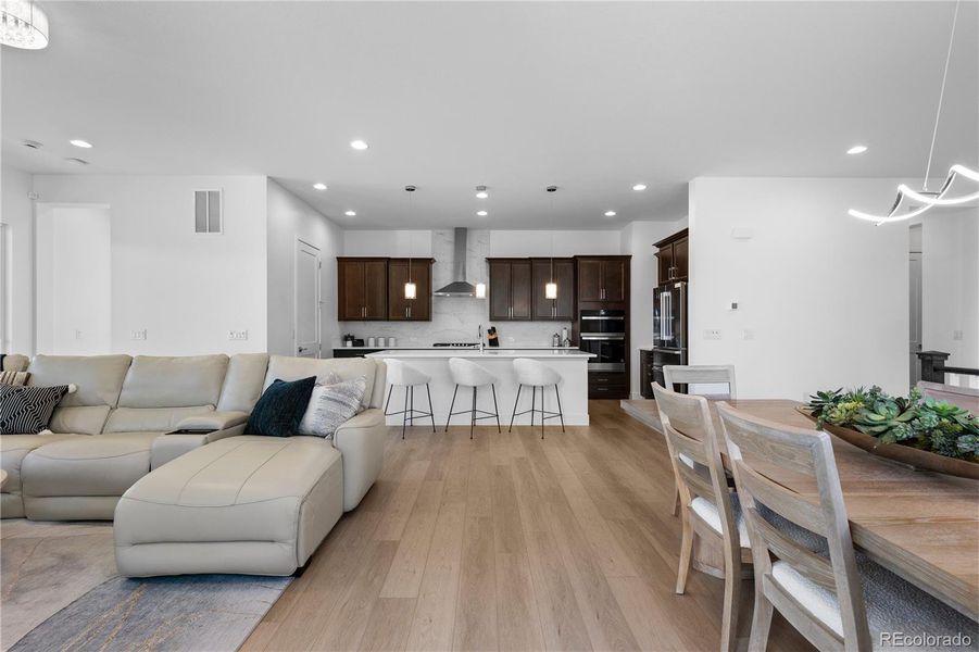 Furnished interior view inside a new home in , Castle Pines (Image 5). Furnished interior view inside a new home in , Castle Pines (Image 5).