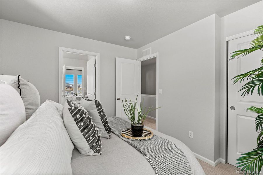 Furnished interior view inside a new home in , Commerce City (Image 7).