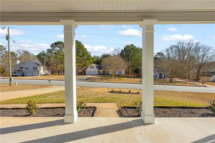 Exterior details and patio area of a home in , Covington (Image 3).