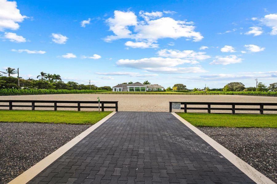 Exterior details and patio area of a home in , Wellington (Image 31). Exterior details and patio area of a home in , Wellington (Image 31).