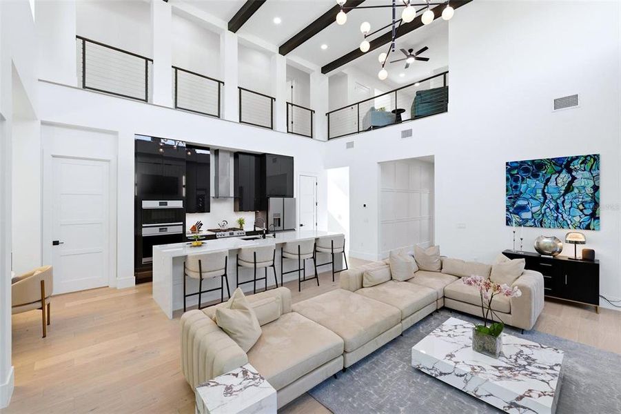 Furnished interior view inside a new home in , Sarasota (Image 17).