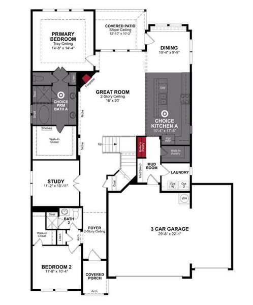 Beazer Homes Heath Golf and Yacht Club Summerfield floorplan. Beazer Homes Heath Golf and Yacht Club Summerfield floorplan.