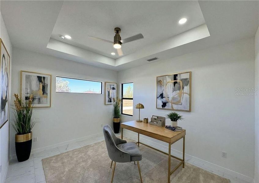 Furnished interior view inside a new home in , Cape Coral (Image 15).