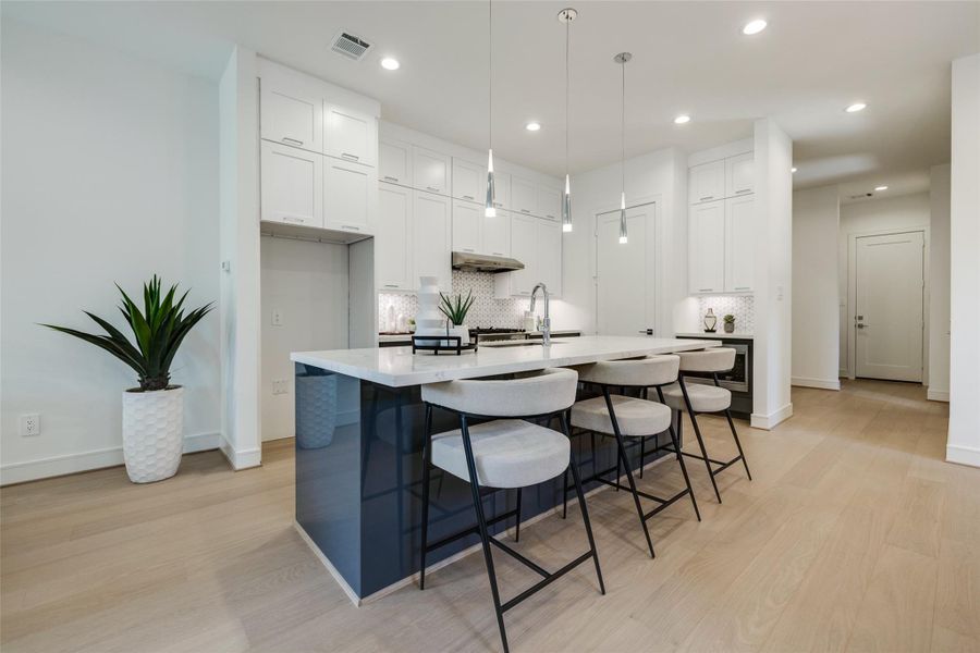 Furnished interior view inside a new home in , Houston (Image 29).