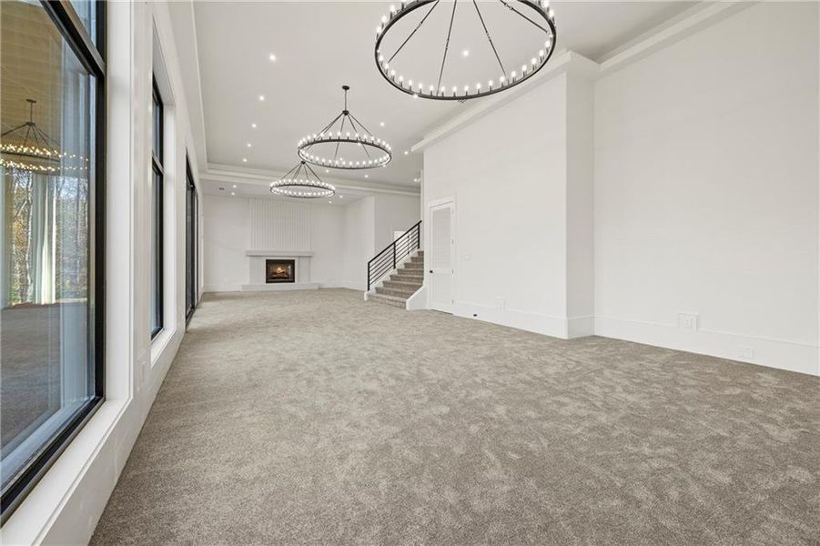Spacious, unfurnished interior of a new home in , Milton (Image 65).