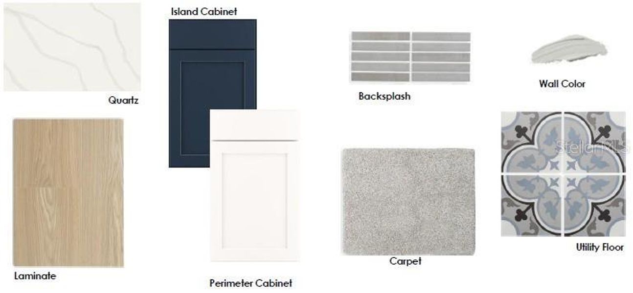Sample of building materials used in homes in Weslyn Park in Sunbridge 34', St. Cloud (Image 4).