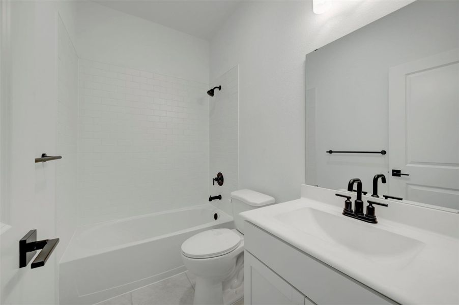 Hall bath